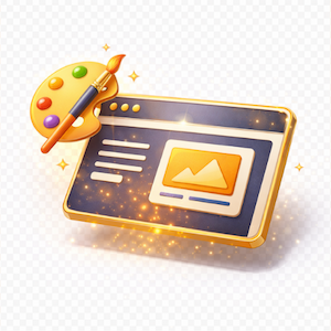 ブランドイメージに合わせたデザイン制作のアイコン