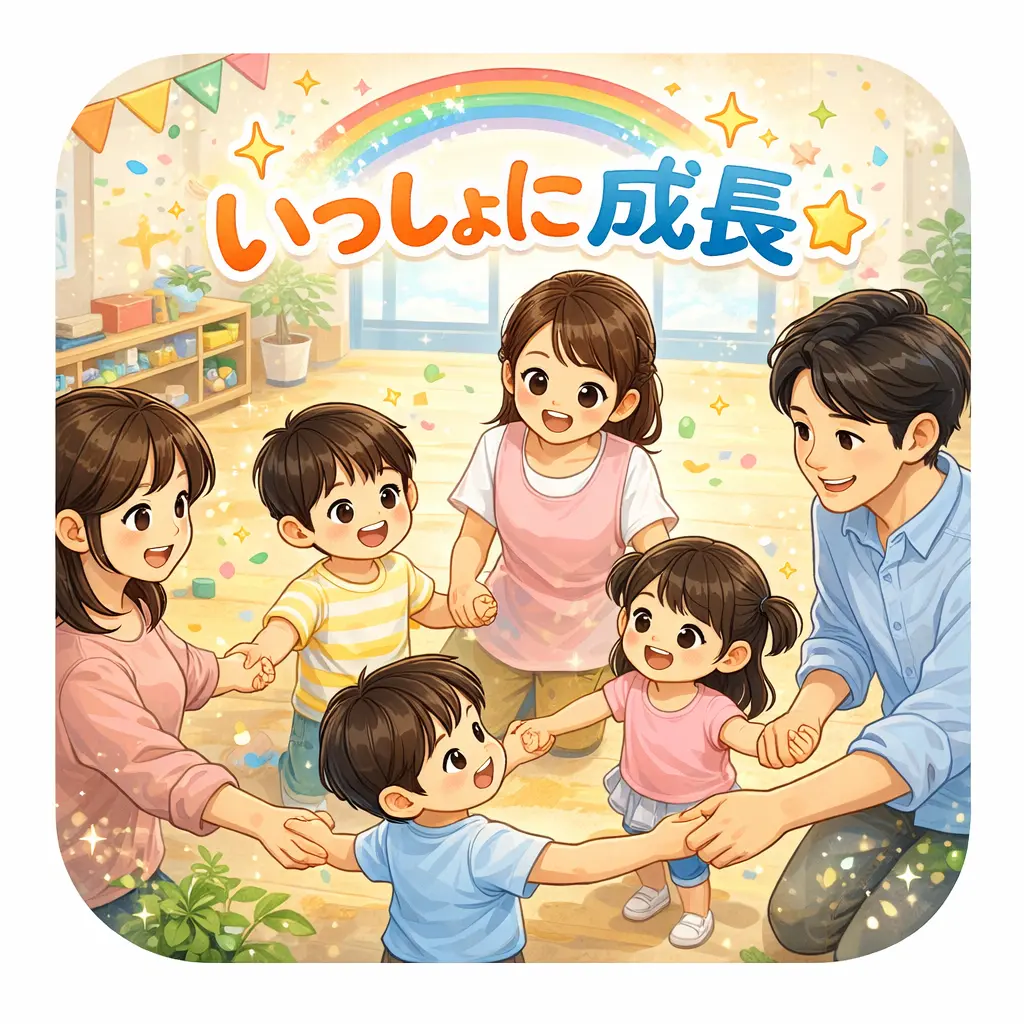 いっしょに成長